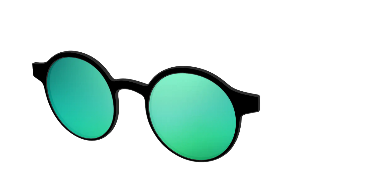 The Polarized Green Reflective Sun Top