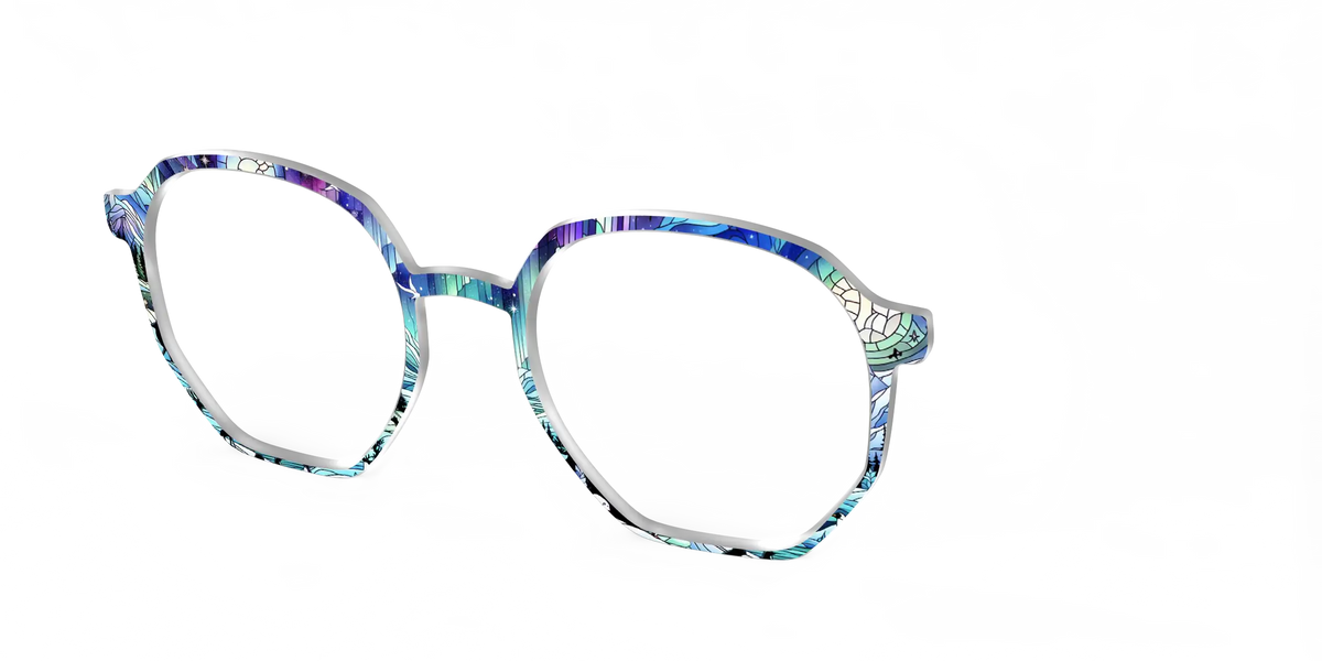 The Northern Lights Stained Glass