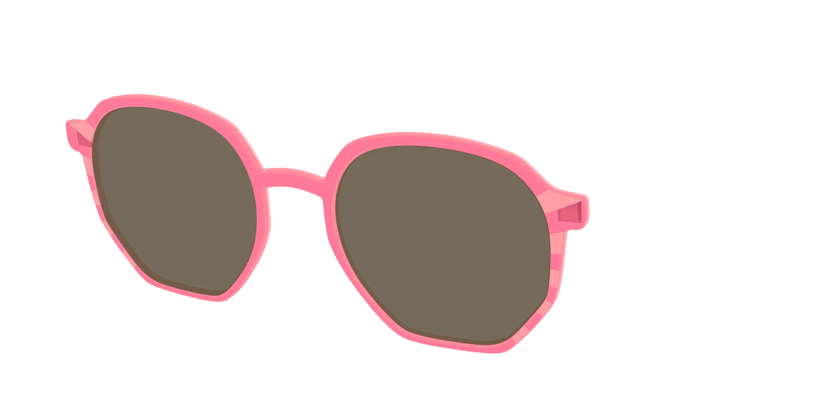 The Polarized Fruit Punch Sunburst Sun Top