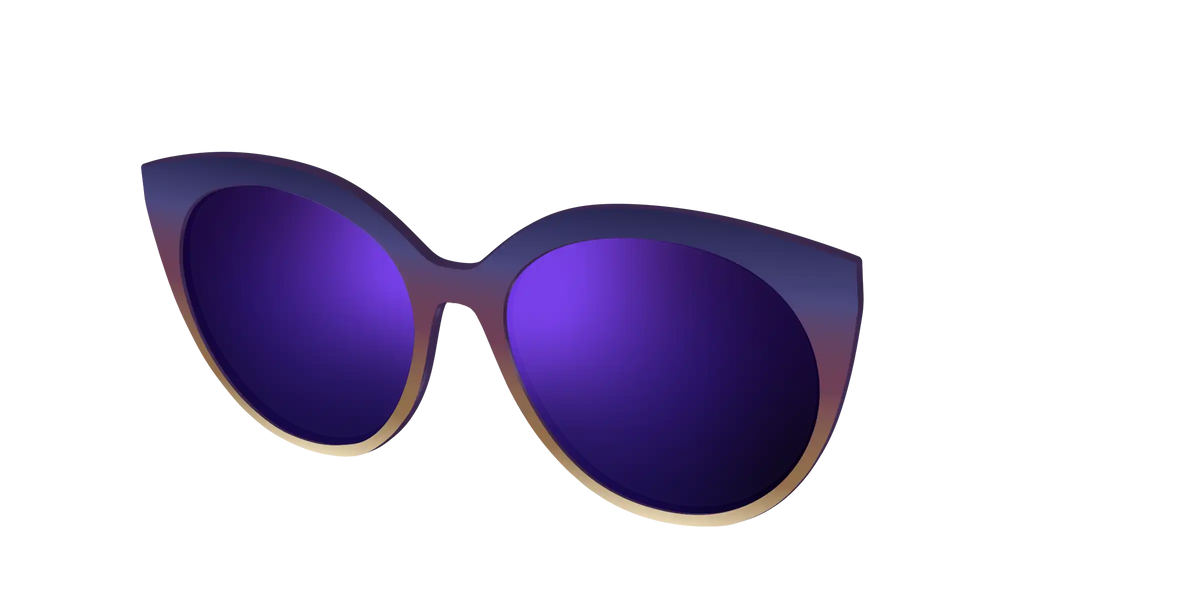 The Polarized Dusk to Dawn Gradient Sun Top
