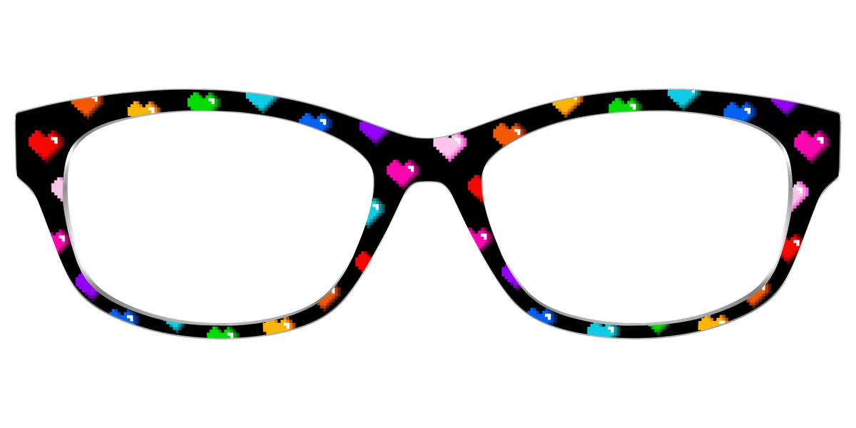 The 8-Bit Rainbow Hearts