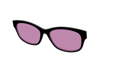 The Black with Pink Racquet Sport lens