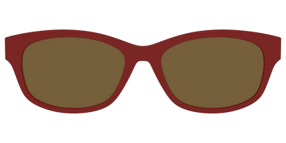 The Polarized Burgundy Sun Top
