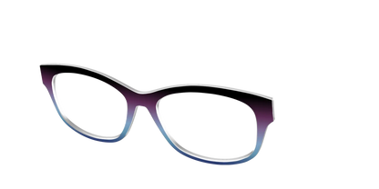 The Dark Magenta to Cerulean Gradient