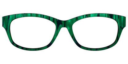 The Emerald Moire Stripes