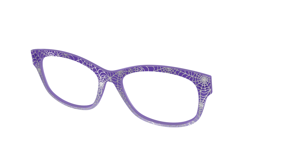 The Holographic Purple Webbed Crystal