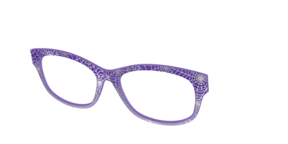 The Holographic Purple Webbed Crystal