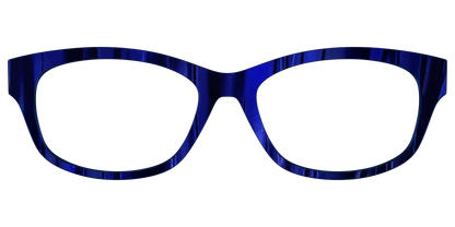 The Indigo Moire Stripes