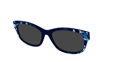 The Polarized Indigo Tortoise Sun Top