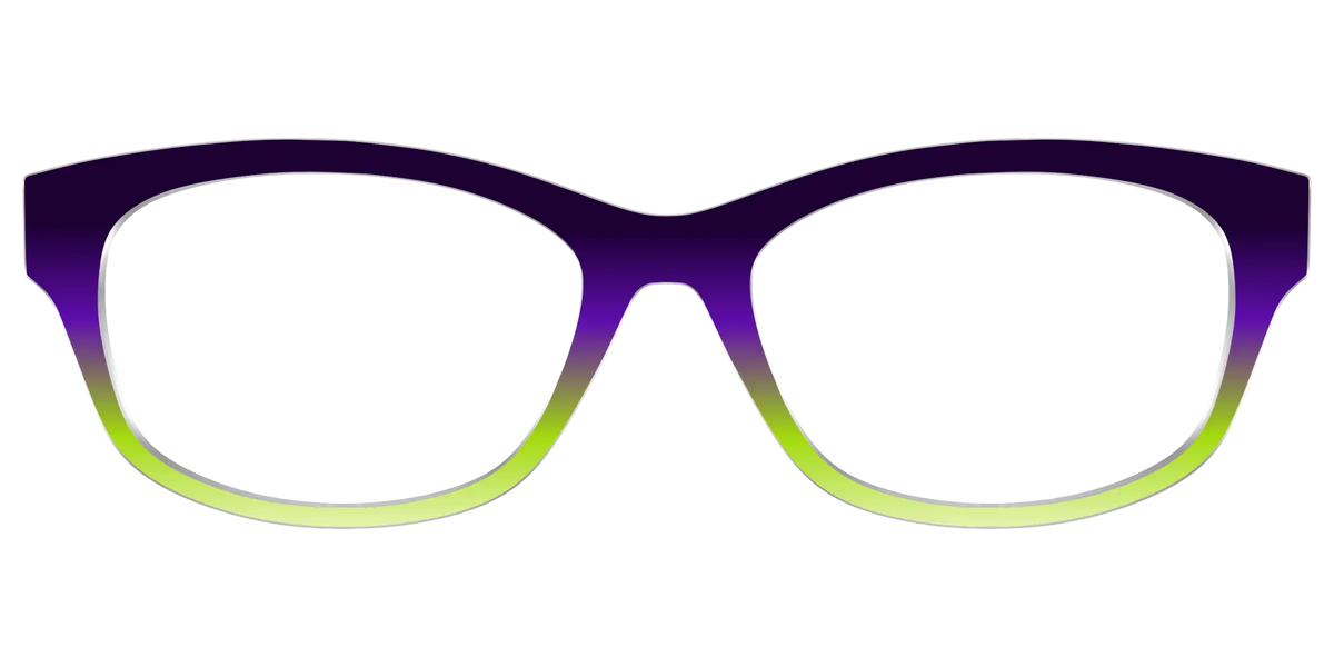 The Midnight to Electric Lime Gradient