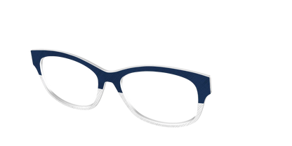 The Navy Plaid Crystal Split