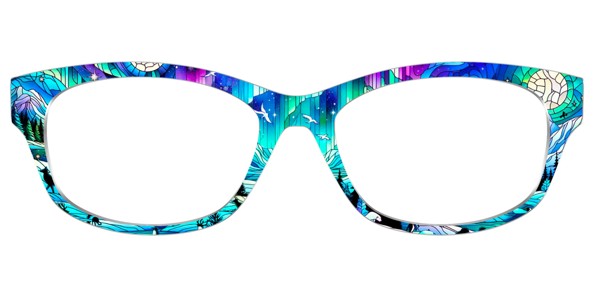 The Northern Lights Stained Glass
