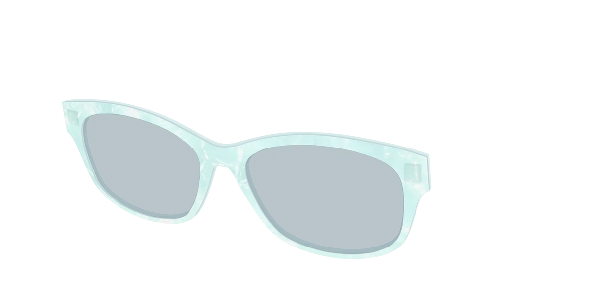 The Oceanic Pearl with Slate Blue Lens