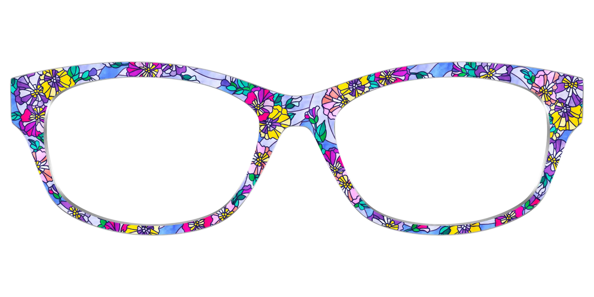 The Pansy Stained Glass