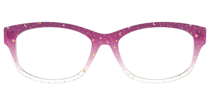 The Pink Ombre Gold Foil Crystal