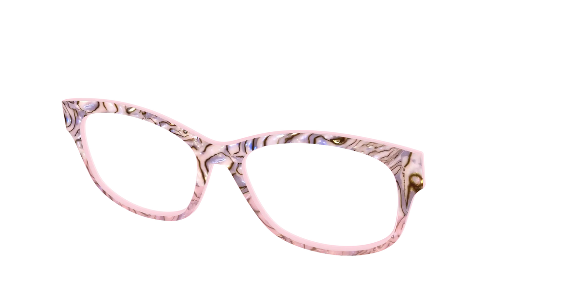 The Pink Conch Shell Pearl Crystal Split