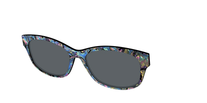 The Polarized Midnight Abalone Sun Top