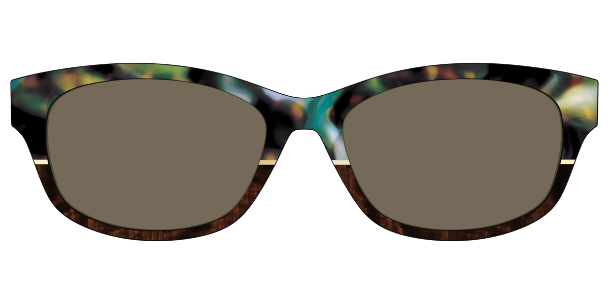 The Polarized Mirage Split with Gold Foil Sun Top
