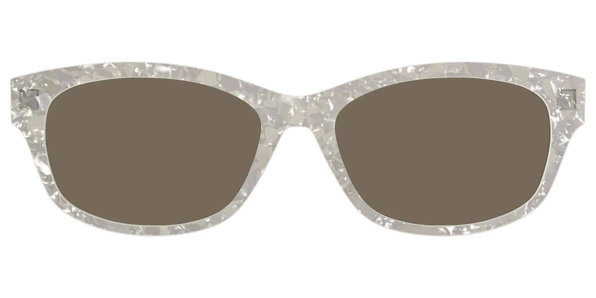The Polarized White Quartz Pearl Sun Top