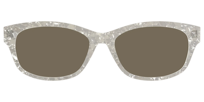 The Polarized White Quartz Pearl Sun Top