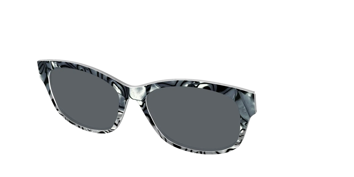 The Polarized Zebra Pearl Split Sun Top