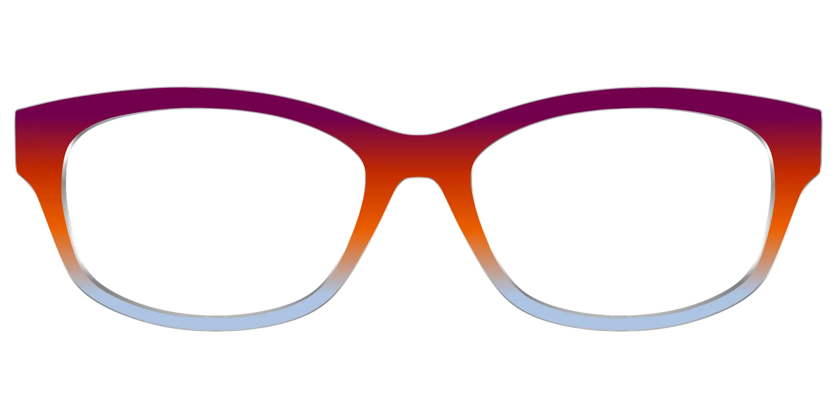 The Raspberry to Periwinkle Gradient