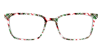 The Evergreen Plaid with Foil Crystal