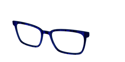 The Indigo Moire Stripes