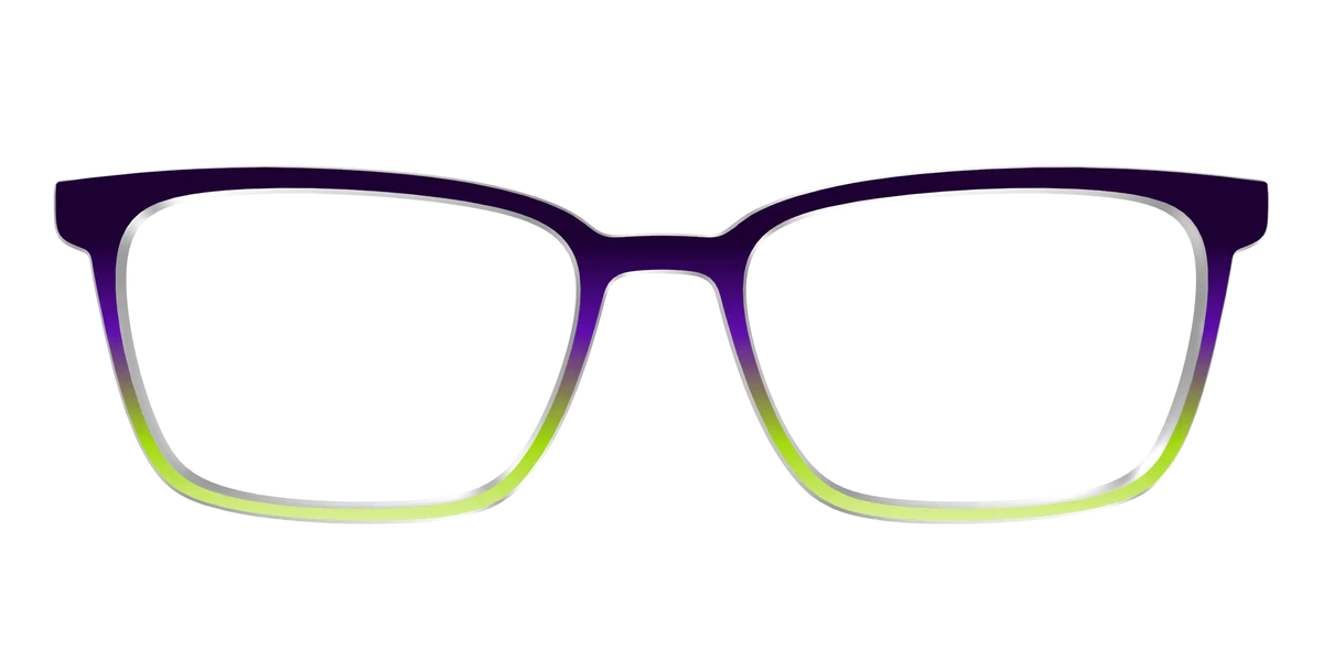 The Midnight to Electric Lime Gradient