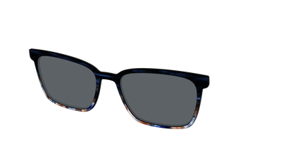 The Polarized Blue Horn Tortoise Sun Top