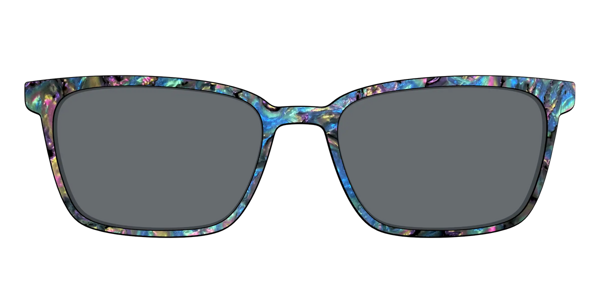 The Polarized Midnight Abalone Sun Top