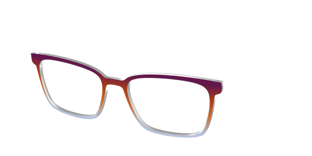 The Raspberry to Periwinkle Gradient