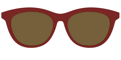 The Polarized Burgundy Sun Top