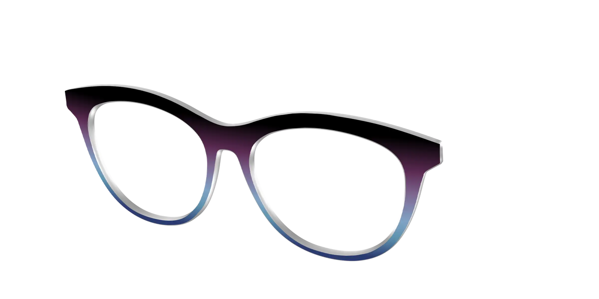 The Dark Magenta to Cerulean Gradient