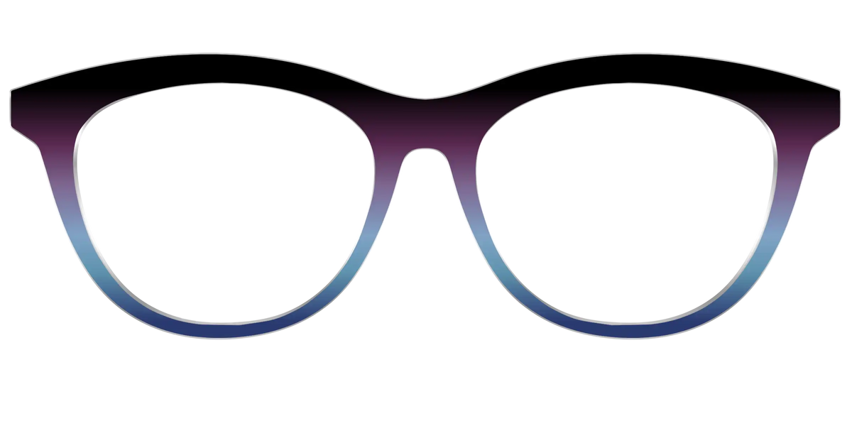 The Dark Magenta to Cerulean Gradient
