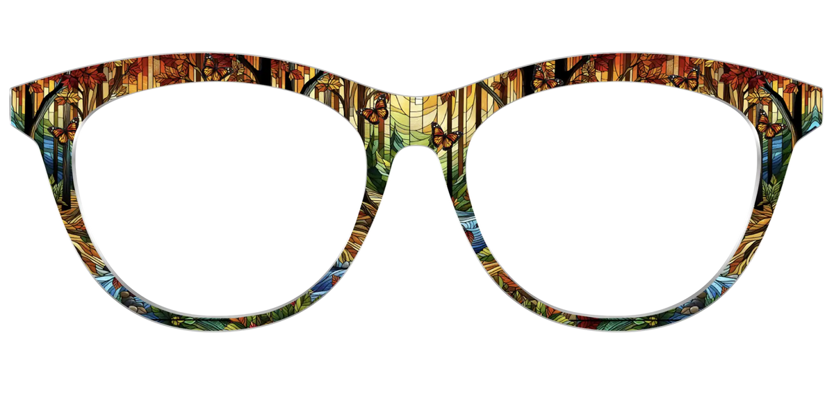 The Enchanted Woods Stained Glass