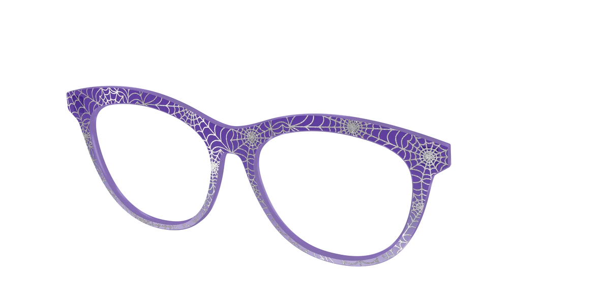 The Holographic Purple Webbed Crystal