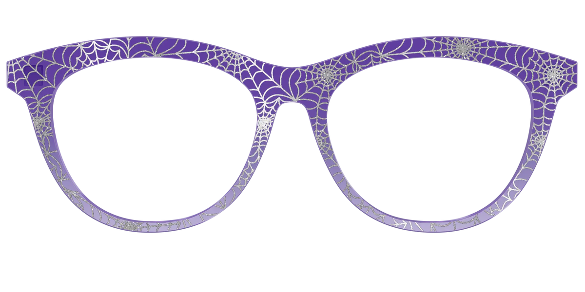 The Holographic Purple Webbed Crystal