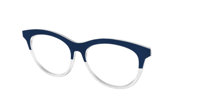 The Navy Plaid Crystal Split