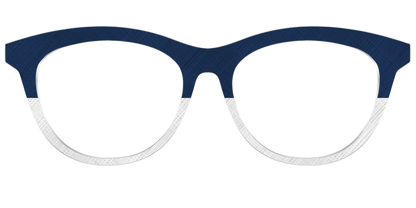 The Navy Plaid Crystal Split