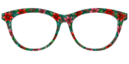 The Poinsettia Stained Glass