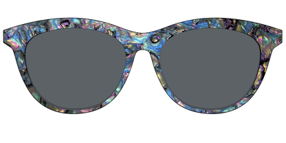 The Polarized Midnight Abalone Sun Top