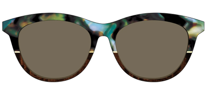 The Polarized Mirage Split with Gold Foil Sun Top