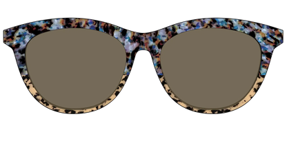 The Polarized Oasis Tortoise Split Sun Top
