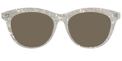 The Polarized White Quartz Pearl Sun Top