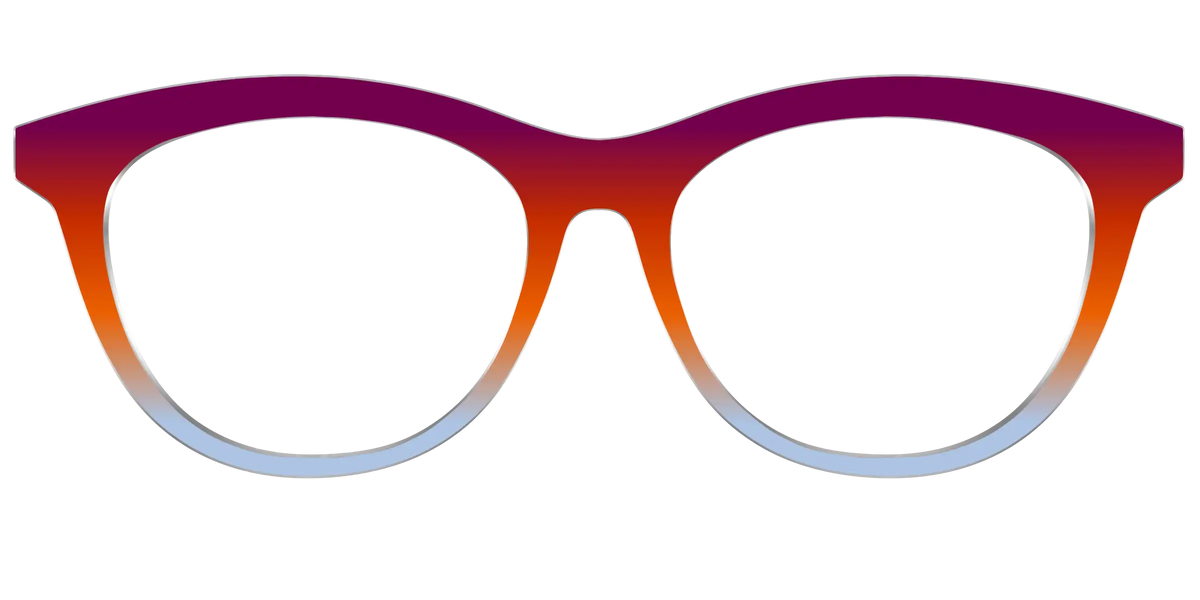 The Raspberry to Periwinkle Gradient