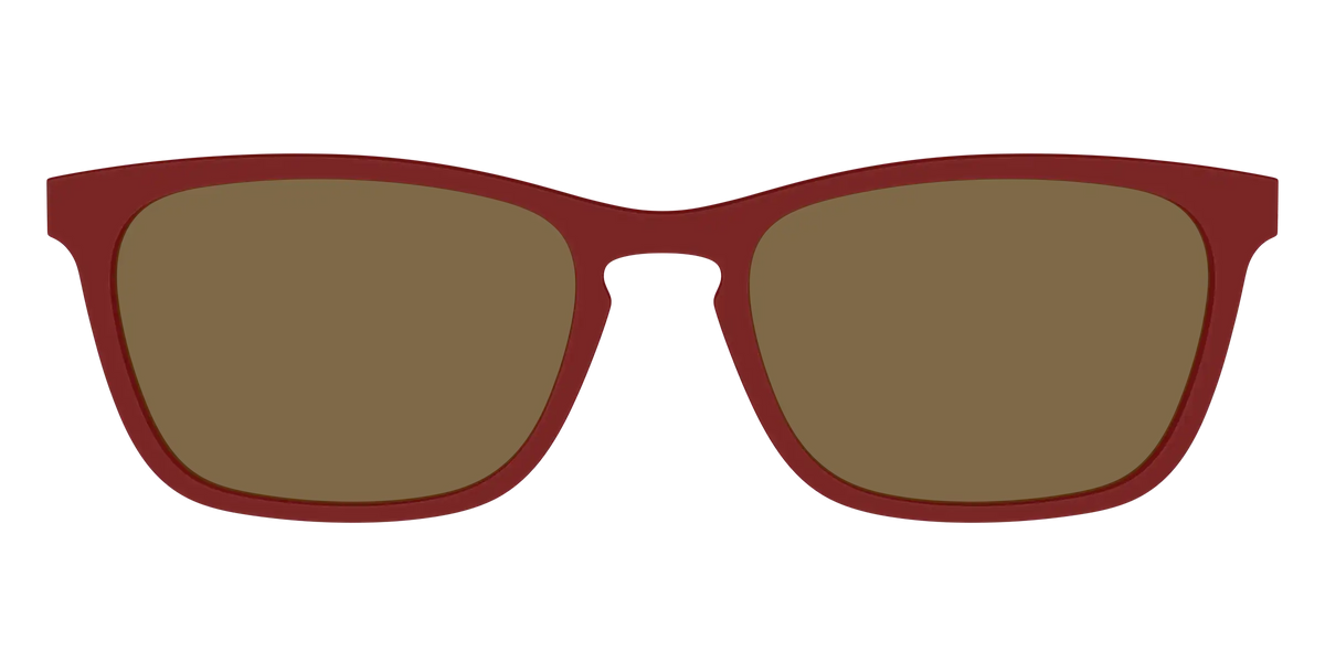 The Polarized Burgundy Sun Top