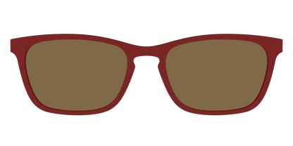 The Polarized Burgundy Sun Top