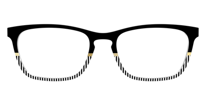 The Chic Stripes Crystal with Gold Foil