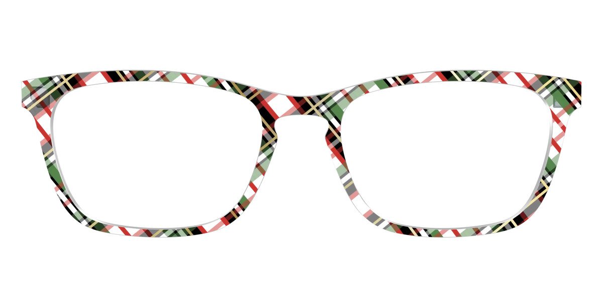 The Evergreen Plaid with Foil Crystal